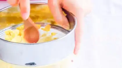 Make Little buns step 1