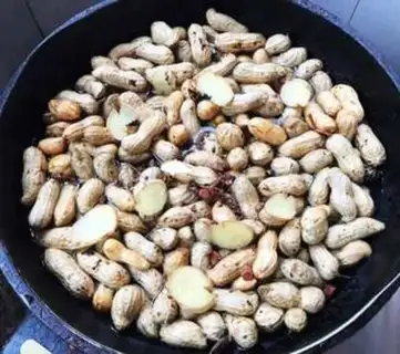 Make Five peanuts step 2
