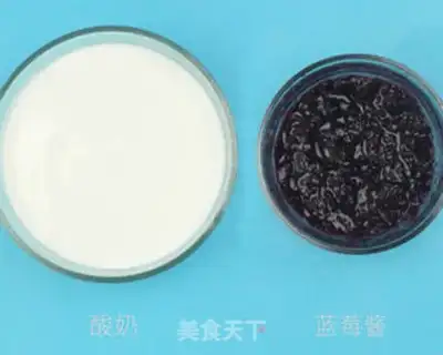 Make Blueberry popsicle step 0