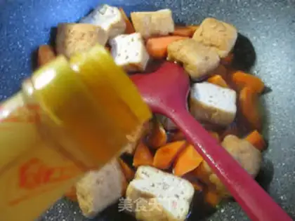 Make Carrot tofu step 3