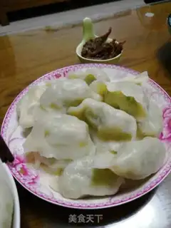 Make Bean-bean egg fan dumplings step 10
