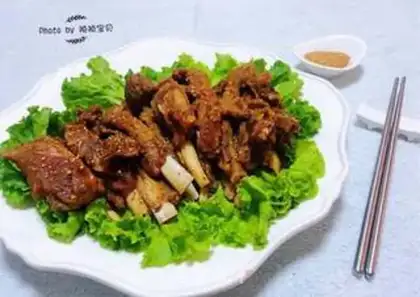 Make Red lamb chops step 11