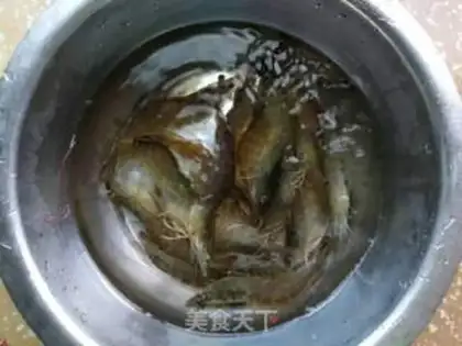 Make Wintermelon, shrimp step 0