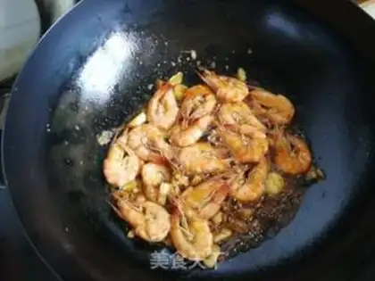 Make Wintermelon, shrimp step 4