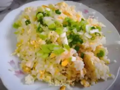 Make Egg fried rice step 6