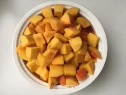 Make Peach jam step 1