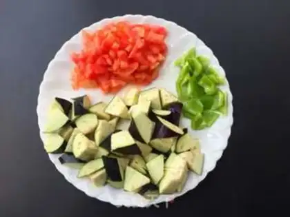 Make Double eggplant step 2