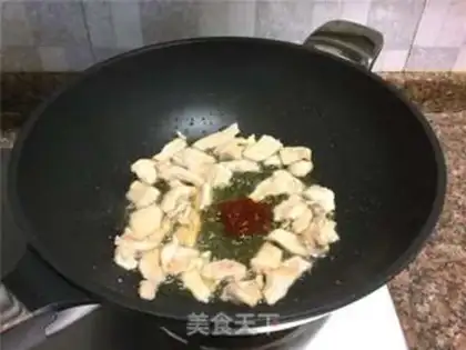 Make White fried meat step 6