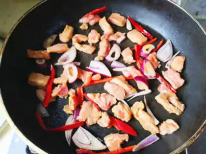 Make Barbecue pizza step 4