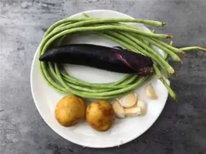 Make Garlic soybeans step 0
