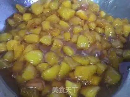 Make Peach jam step 7