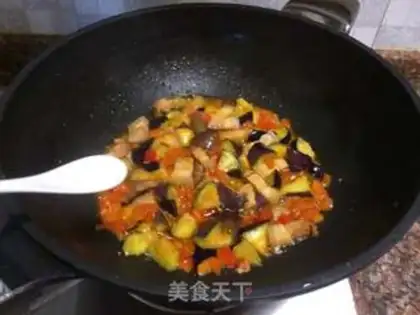 Make Double eggplant step 9