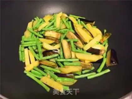 Make Garlic soybeans step 3