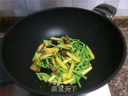 Make Garlic soybeans step 6