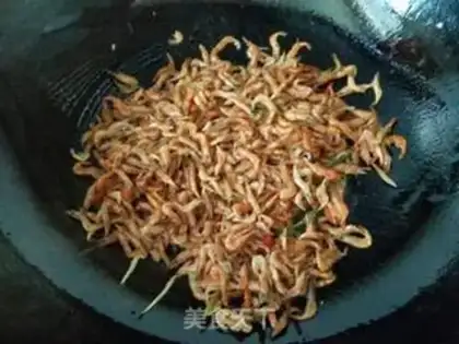 Make Chili fried shrimp step 5