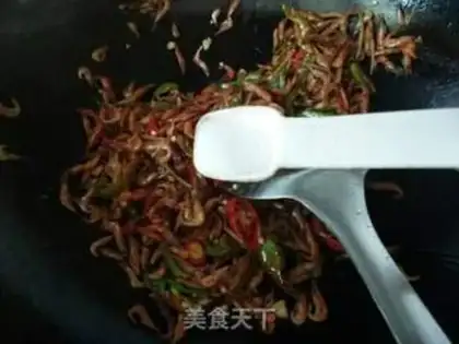 Make Chili fried shrimp step 7