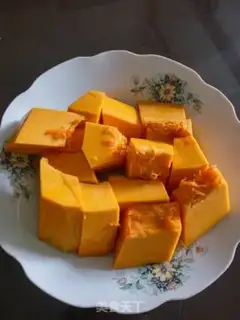 Make Pumpkin porridge step 1