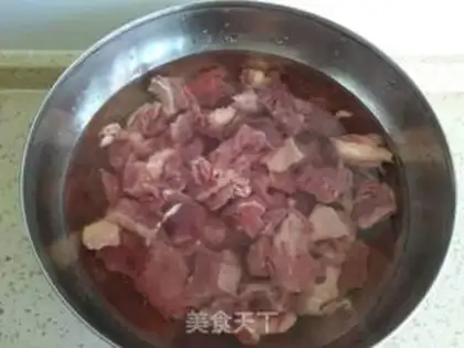 Make Red beef noodles step 0