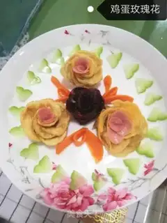 Make Eggs and roses step 4