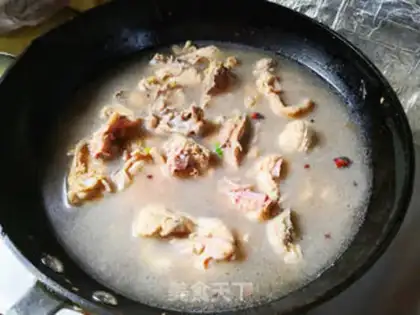 Make Chicken platinum soup step 6