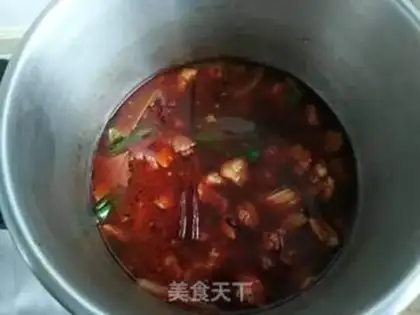 Make Red beef noodles step 10