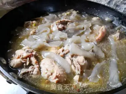 Make Chicken platinum soup step 7