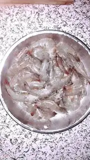 Make Red-fried prawn step 0