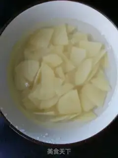Make Tofu-dry, black-mole potatoes step 6