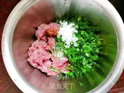 Make Fried dumplings step 2