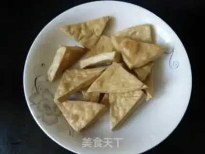 Make Tofu-dry, black-mole potatoes step 8