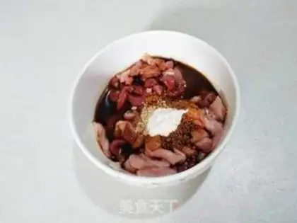 Make Pyramid yellow meat step 2