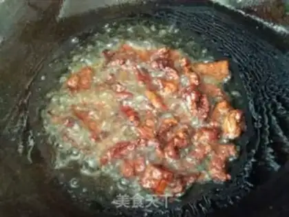 Make Tofu-dry, black-mole potatoes step 9