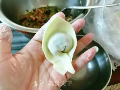 Make Fried dumplings step 6