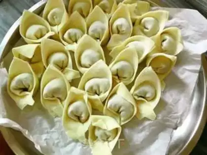 Make Fried dumplings step 7
