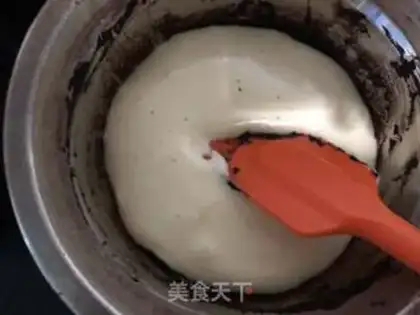 Make Chocolate dent cake step 7