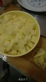 Make Potatoes, chicken legs step 5