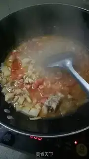 Make Potatoes, chicken legs step 10
