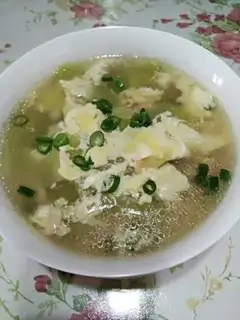 Make Old cucumber egg soup step 5
