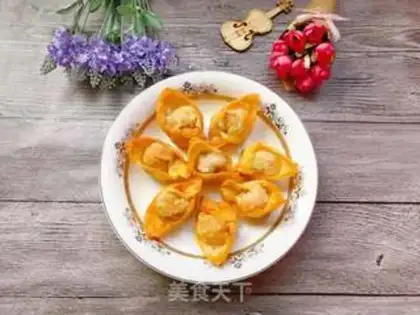 Make Fried dumplings step 12