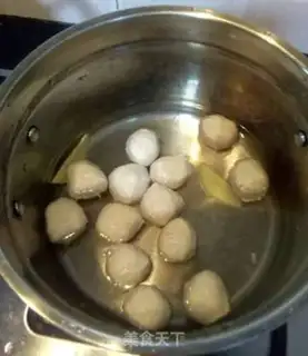 Make Meatball bean soup step 2