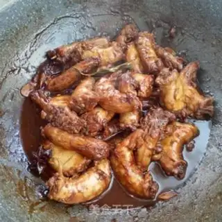 Make Red chicken neck step 6