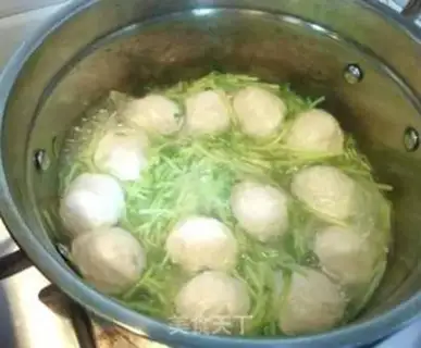 Make Meatball bean soup step 5