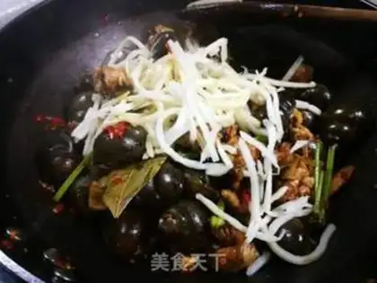 Make Snail chicken step 6
