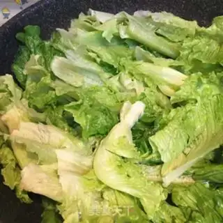 Make Garlic lettuce step 2