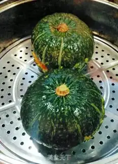 Make Pumpkin rice step 2