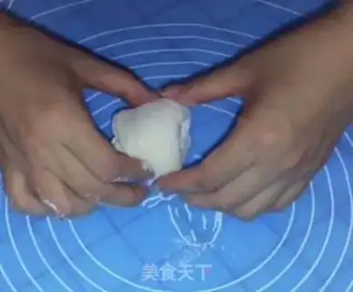 Make A rose with fresh meat step 7