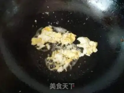 Make The cabbage hot dog fried the powder step 5