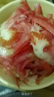 Make Sugar with tomatoes step 1