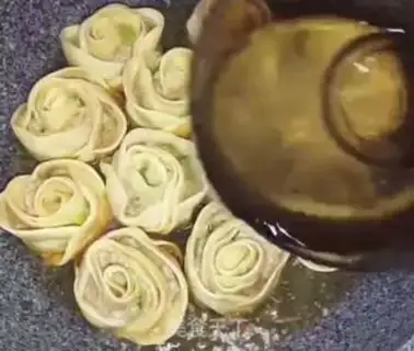 Make A rose with fresh meat step 13