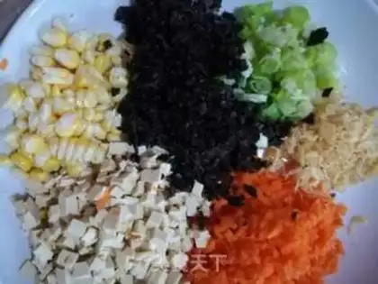 Make Crystal dumplings step 1